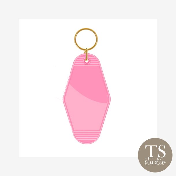 Motel Keychain