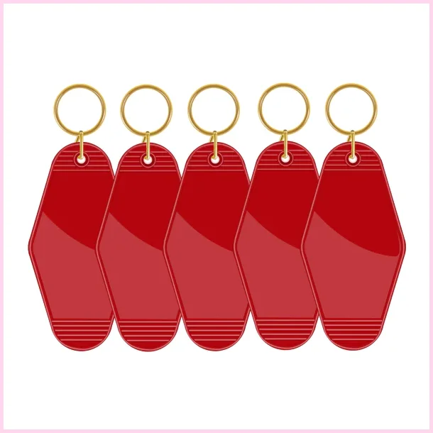 Motel Keychain