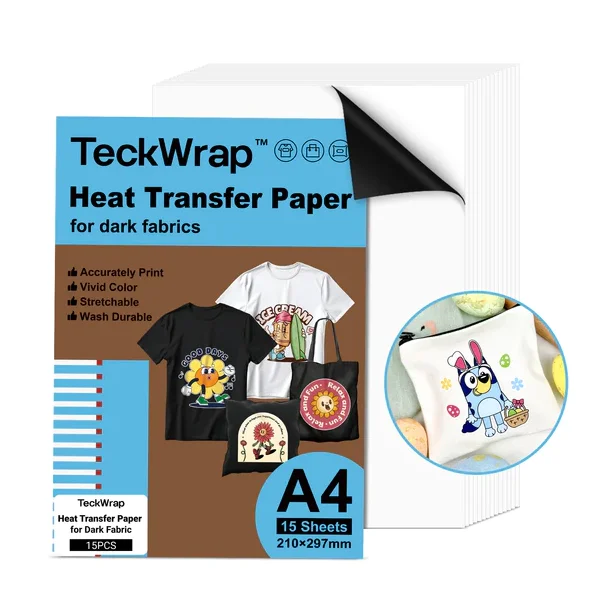 Dark Inkjet Heat Transfer Paper