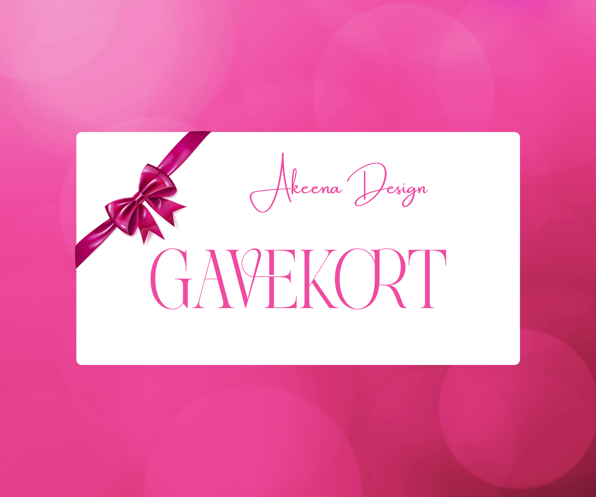 Gavekort