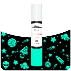 Glow in the Dark Puff Heat Transfer Vinyl