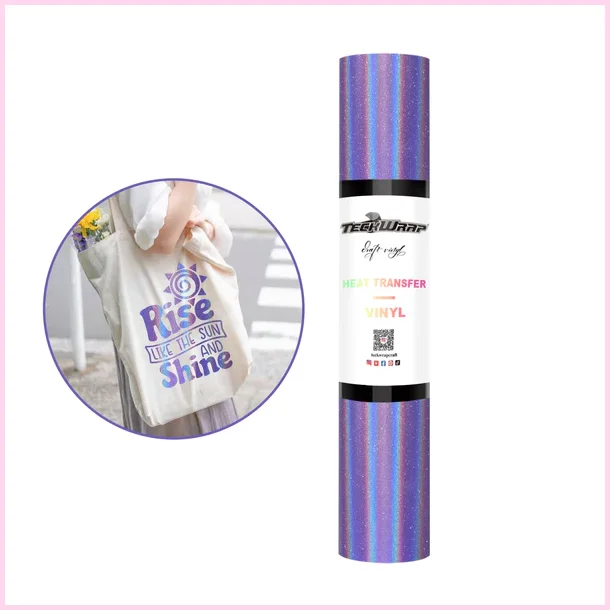 Holographic Shimmer Heat Transfer Vinyl