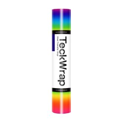 PU Rainbow Stripes Heat Transfer Vinyl