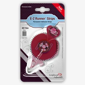  E-Z Runner - REFILL - STRIPS - Permanent Adhesive