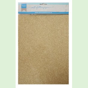 Soft Glitter Paper - Gold