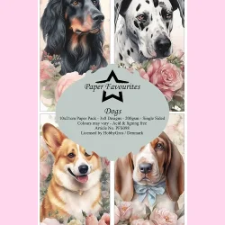 Paper Favourites Slim Card Dogs