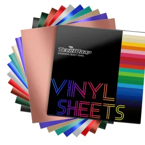 Satin Chrome Vinyl Sheets Pack( 10 PCS)