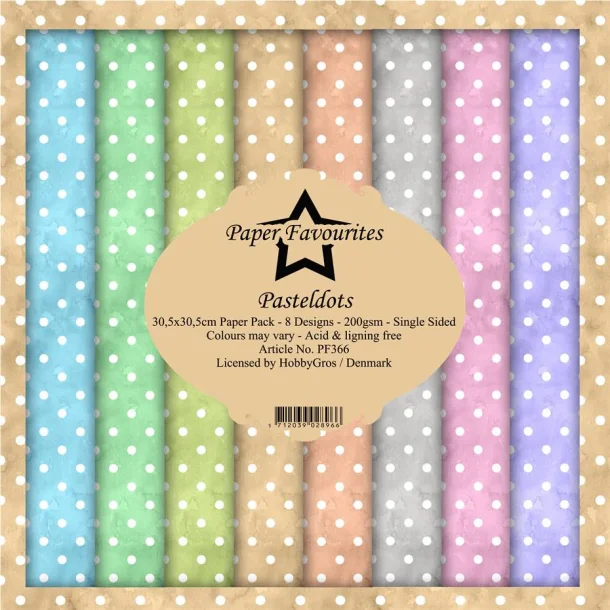 Paper Favourites Paper Pack "Pastel Dots" PF366