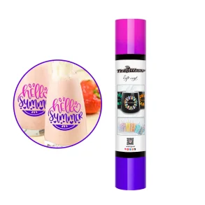 Neon Cold Color Changing Adhesive Craft Vinyl