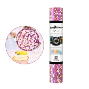 Holographic Glass Flower Vinyl