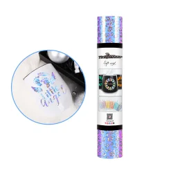 Holographic Opal Pattern Adhesive Vinyl