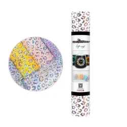 Holographic Opal Pattern Adhesive Vinyl