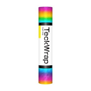 Rainbow Stripes Adhesive Craft Vinyl