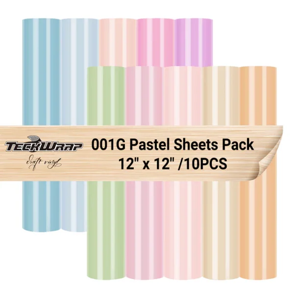 001G Pastel Color Sheets Pack