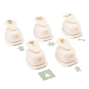 Craft Punch Set - Christmas#1 Medium (5pcs)