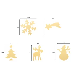 Craft Punch Set - Christmas#1 Medium (5pcs)