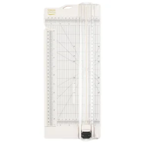 Paper Cutter with Scoring Tool (15x30,5cm) - Offwhite