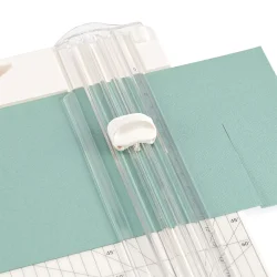 Paper Cutter with Scoring Tool (15x30,5cm) - Offwhite