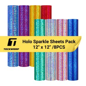 Holographic Sparkle Vinyl - Sheets Pack (8PCS)