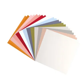 Cardstock Paper 216g - Smooth 30x30 - Scandinavian Colours (24stk)