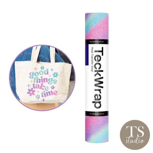Ombr� Glitter HTV