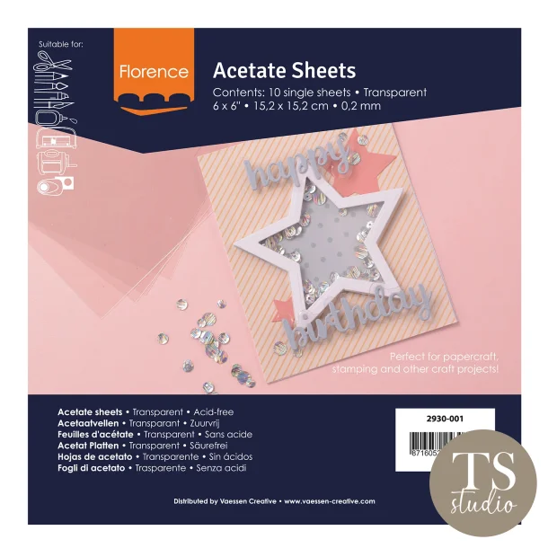 Florence Acetate Sheets