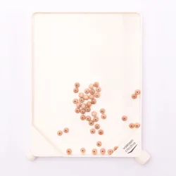Bead Funnel Tray - Ivory