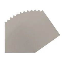 Cardstock Paper 210g - Smooth 30x30 - Silver (12PCS)