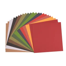 Cardstock Paper 216g - Texture 30x30 - Christmas (24stk)