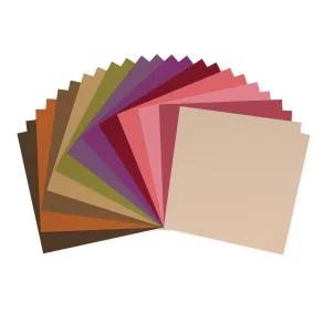 Cardstock Paper 216g - Texture 30x30 - Bohemian (24stk)