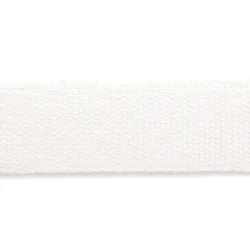 Cotton Ribbon 10mm x 10m - White