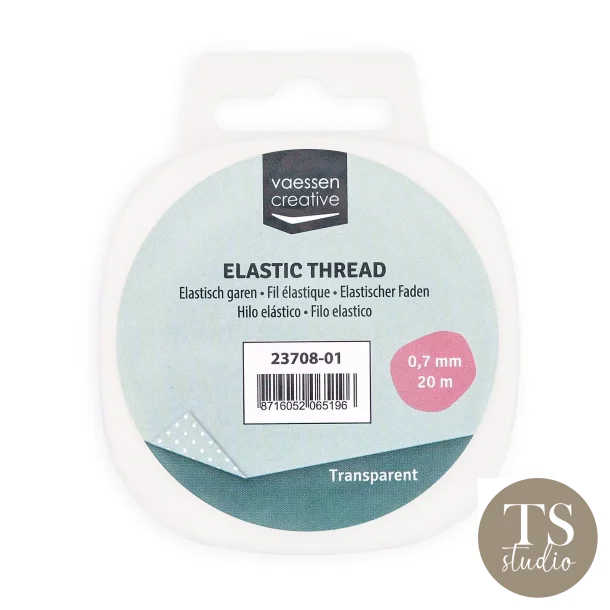 Elastiksnor 0,7mm x 20 m