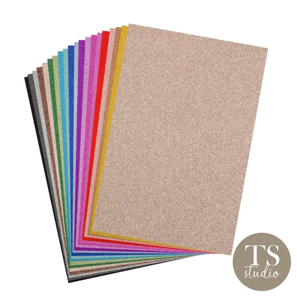 Florence Glitter Paper A4 250g