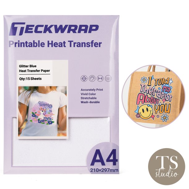 Inkjet Printable Heat Transfer Paper - A4 (8/15PCS)