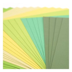 Florence Cardstock Paper 216g - Texture 24x - Green Multi