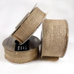 Jute Ribbon 50mmx5m - Natural