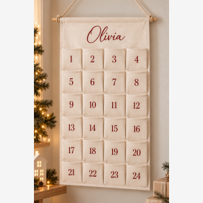 Personlig Julekalender med Navn � M�rker�d