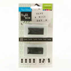 Light Box Alphabet Flag (89stk)