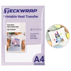 Inkjet Printable Heat Transfer Paper - A4 (8/15PCS)