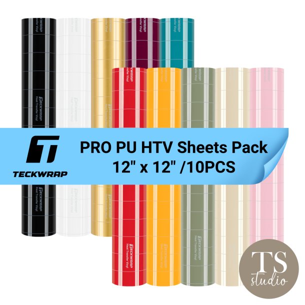PRO PU HTV - Sheets Pack (10PCS)