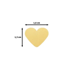 Craft Punch Heart - Small 13x16 mm