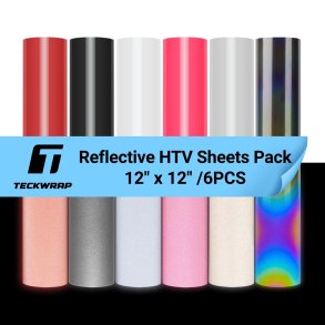 Reflective HTV - Sheets Pack (6PCS)