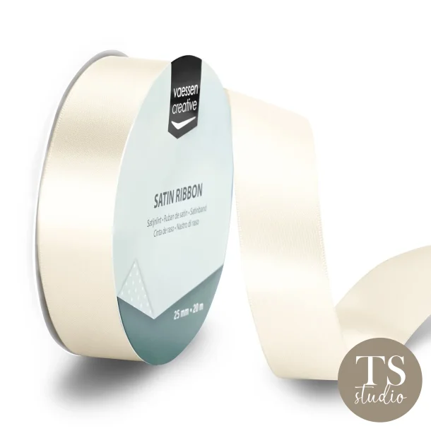 Satin Ribbon 25mm x 20m