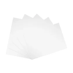 Inkjet Printable Shrink Plastic A4 - White (5PCS)