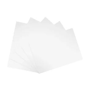 Inkjet Printable Shrink Plastic A4 - White (5PCS)