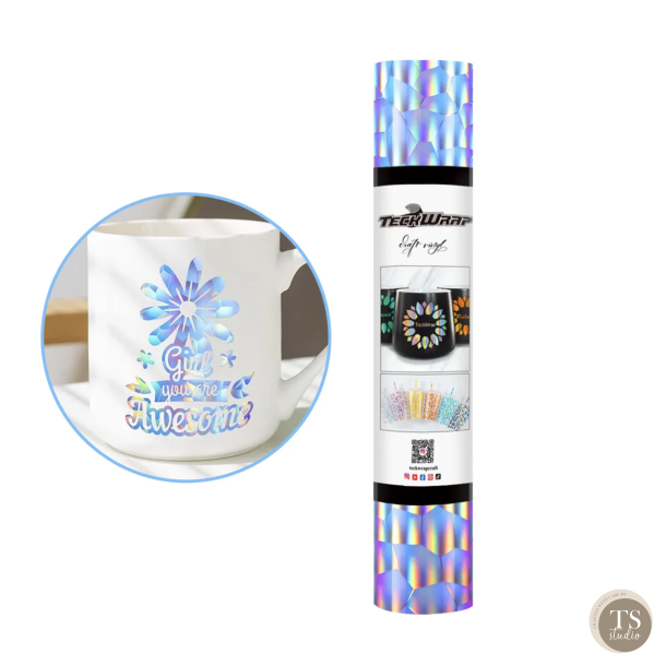 Holographic Opal Pattern Vinyl