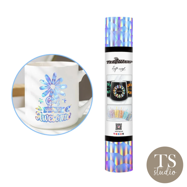 Holographic Opal Pattern Vinyl