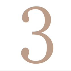 Wooden Number 0-9 - Classic