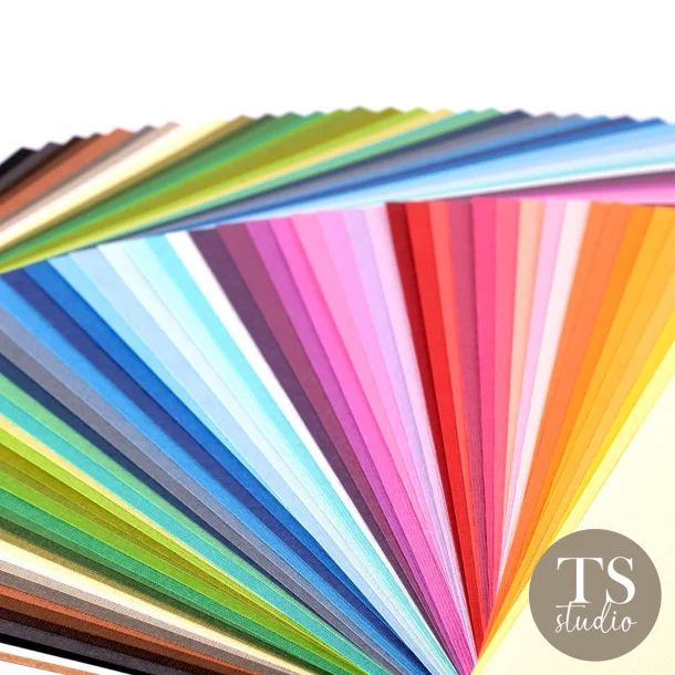 Florence Cardstock Paper 216g - Texture 30x30 - STYKVIS