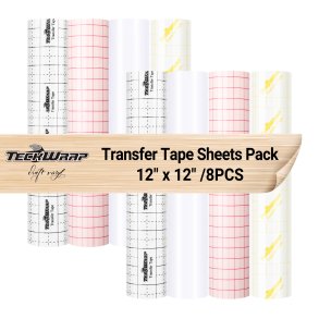 Transfer Tape - Sheets Pack - Mix (8PCS)